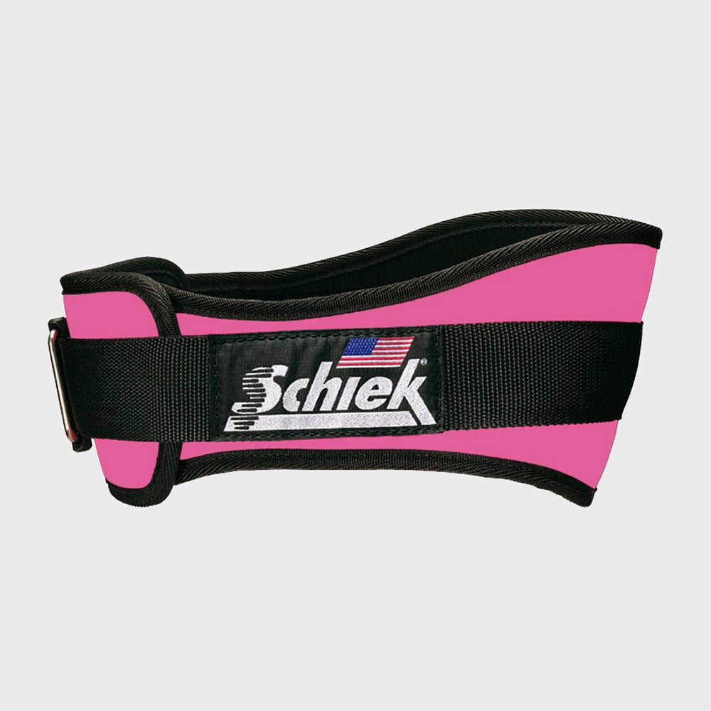Schiek Weightlifting Belt - Pink