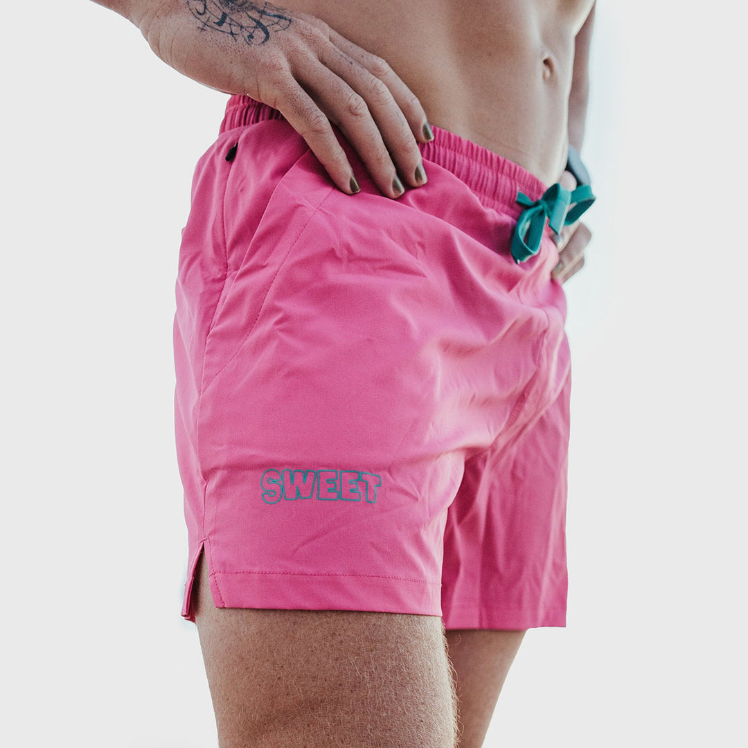 Le Boiz - Dude, Sweet - Pink Boardshorts