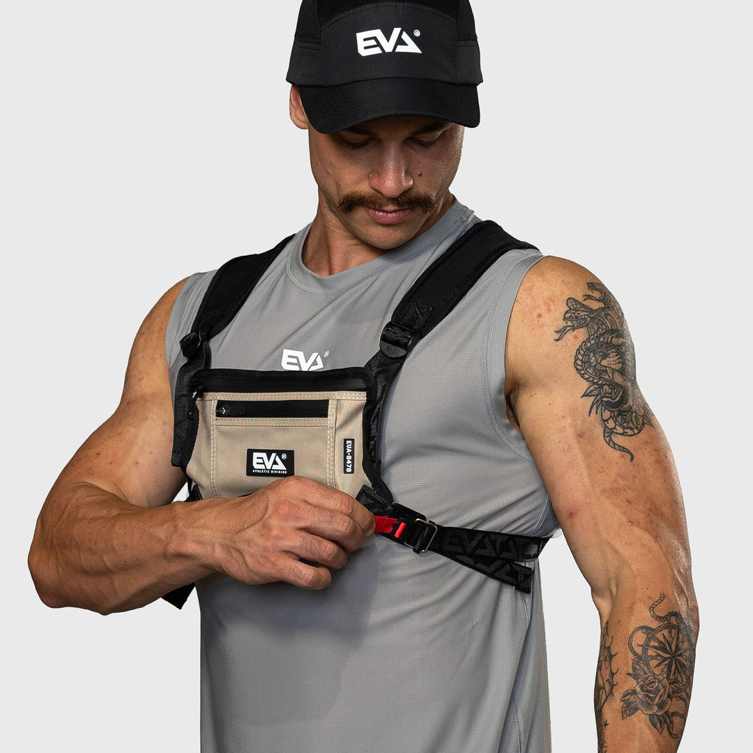 EVA Athletic - EVA8393 Running Tech Vest - Bone