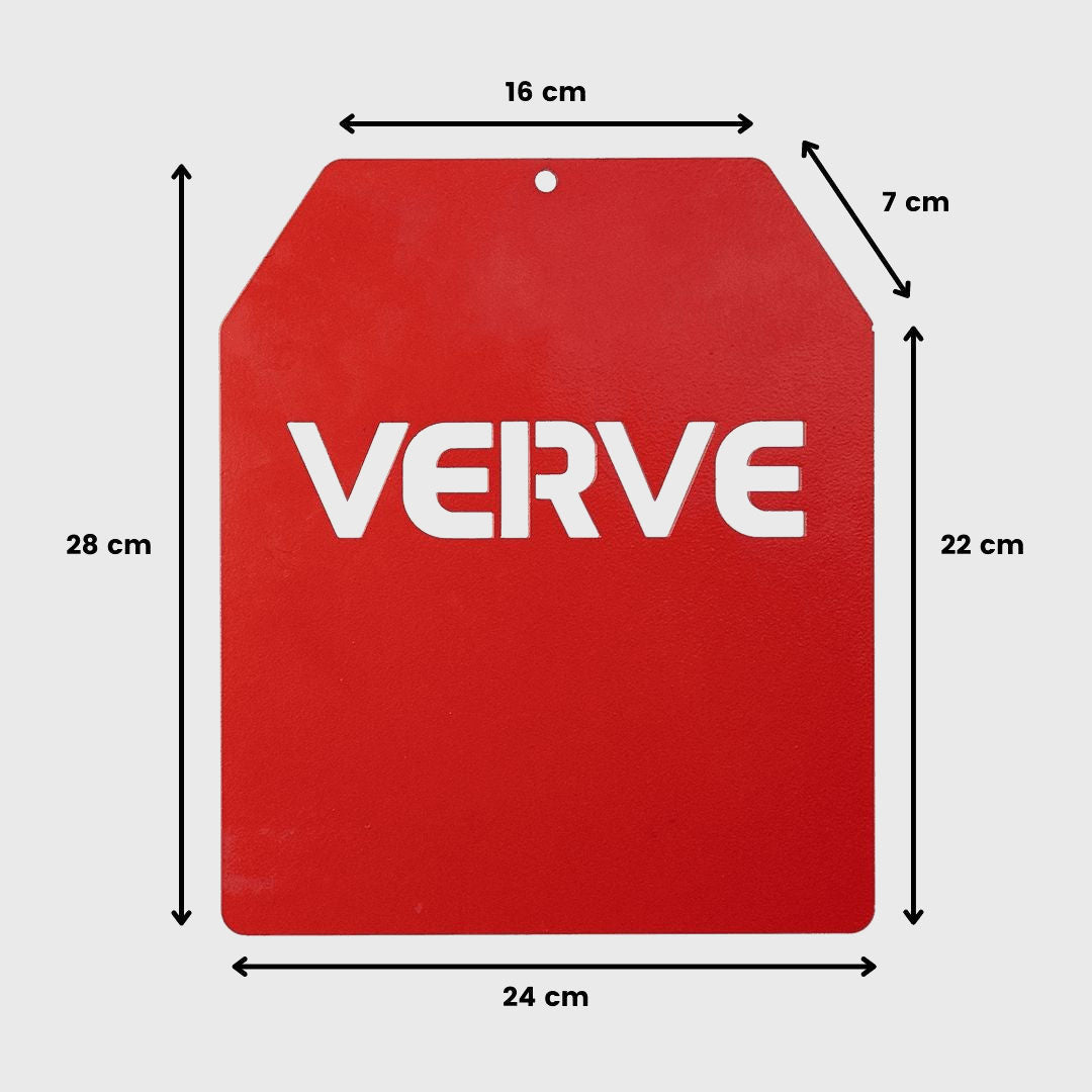 VERVE Weight Plate Inserts - Red - 5lbs (pair of 2)