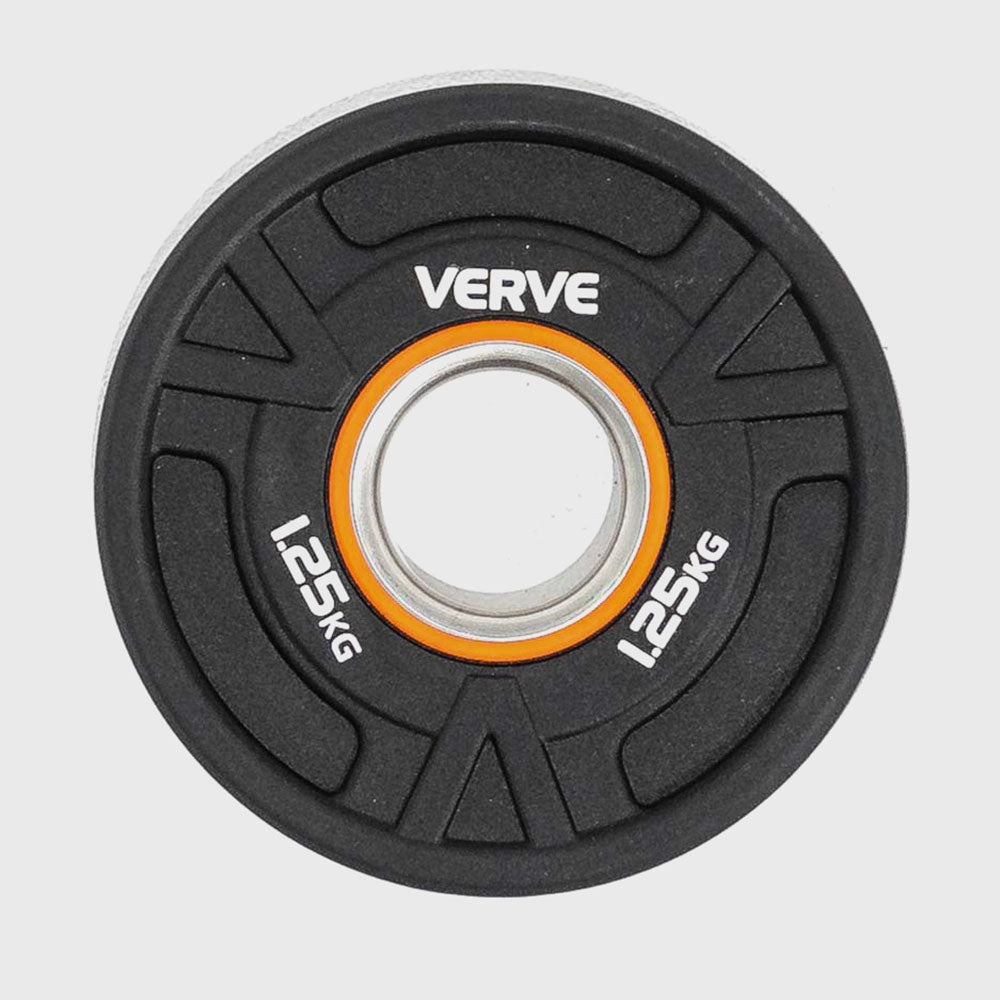VERVE BE - PU Coated Tri Grip Olympic Plates