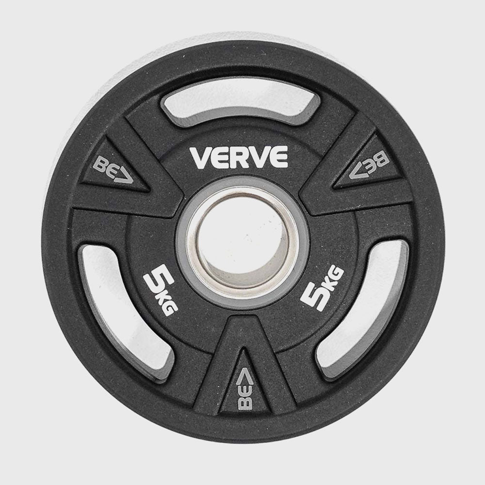 VERVE BE - PU Coated Tri Grip Olympic Plates