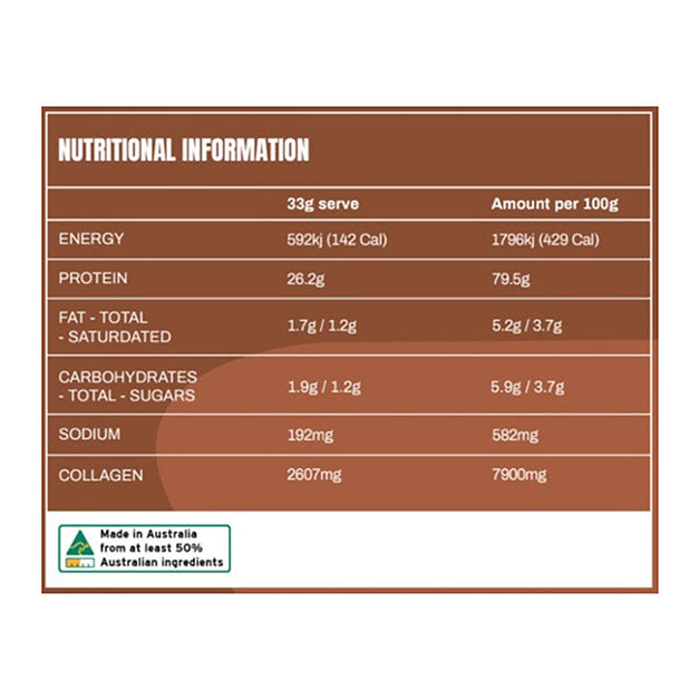 SNX Nutrition - CHOCOLATE WHEY + COLLAGEN PROTEIN