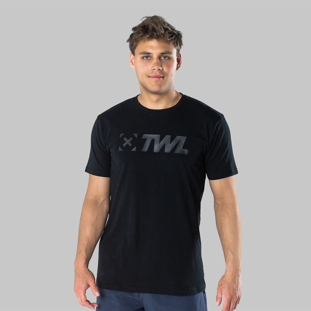 TWL - MEN'S EVERYDAY T-SHIRT 2.0 - TRIPLE BLACK