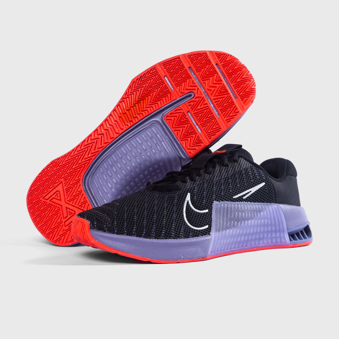 Nike - Metcon 9 Women's Training Shoes - BLACK/METALLIC SILVER-LILAC BLOOM