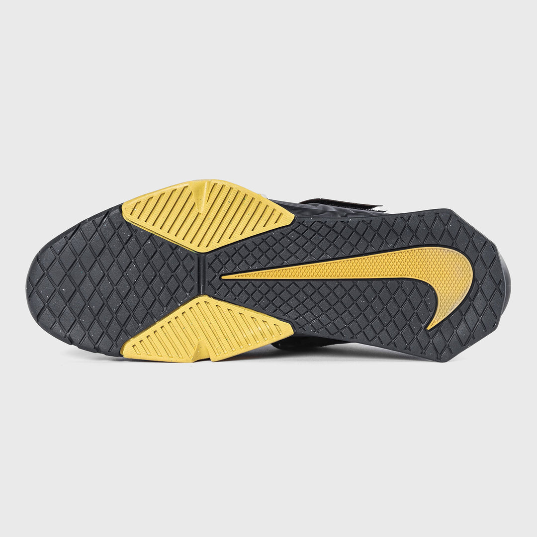 Nike - Savaleos Weightlifting Shoes - BLACK/MET GOLD-ANTHRACITE INFINITE GOLD