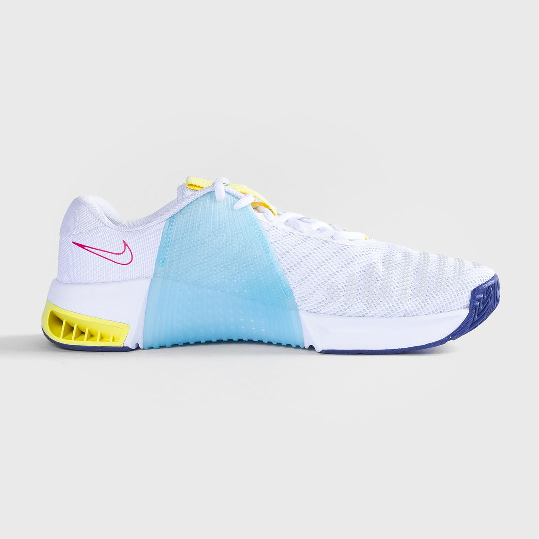 Nike - Metcon 9 Women's Training Shoes - WHITE/WHITE-DEEP ROYAL BLUE-FIERCE PINK