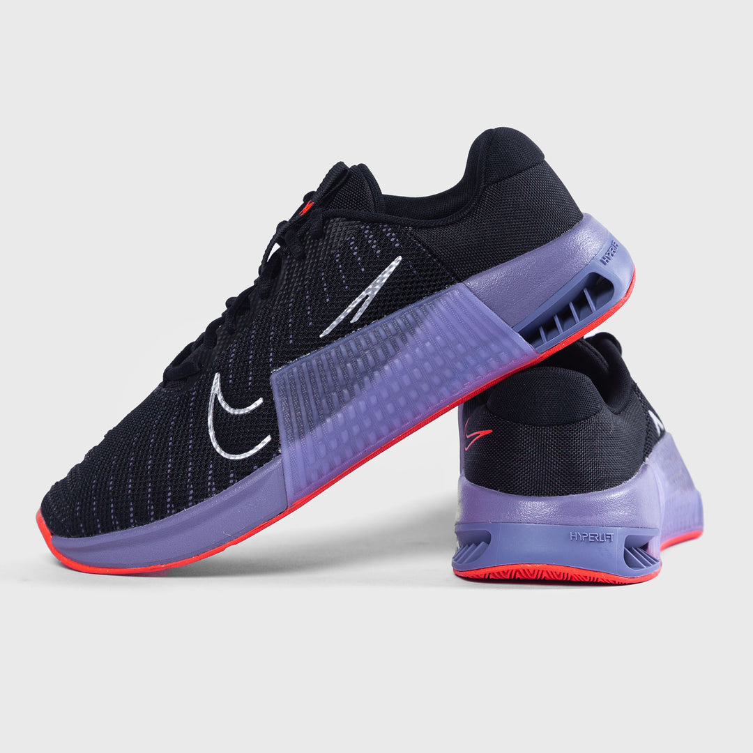Nike - Metcon 9 Women's Training Shoes - BLACK/METALLIC SILVER-LILAC BLOOM