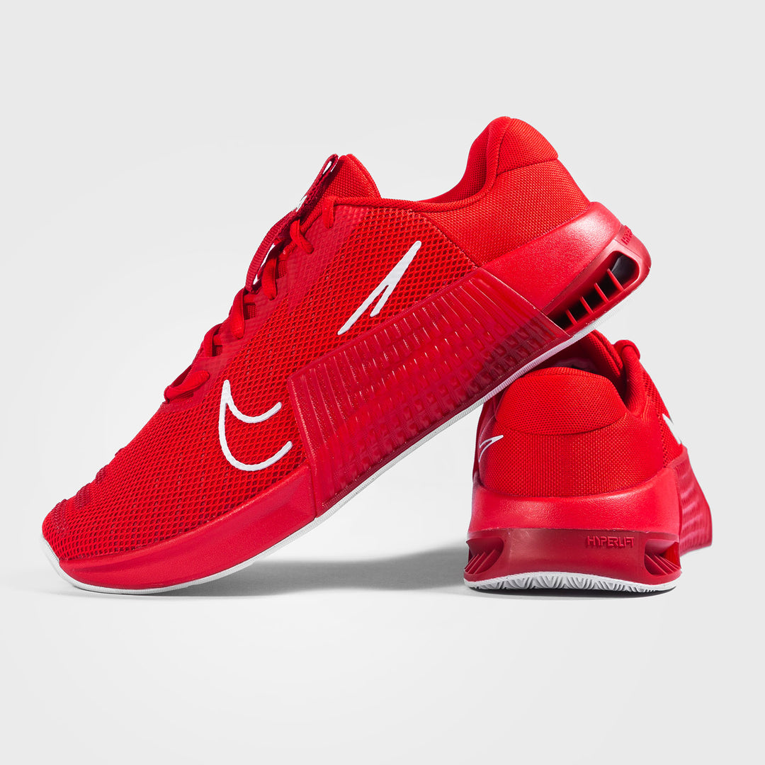 Nike - Metcon 9 Men's Training Shoes - UNIVERSITY RED/PURE PLATINUM-GYM RED