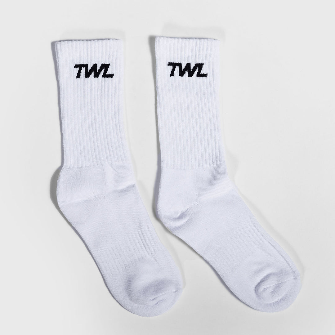 TWL - GLIDE SOCKS - 1PK/WHITE