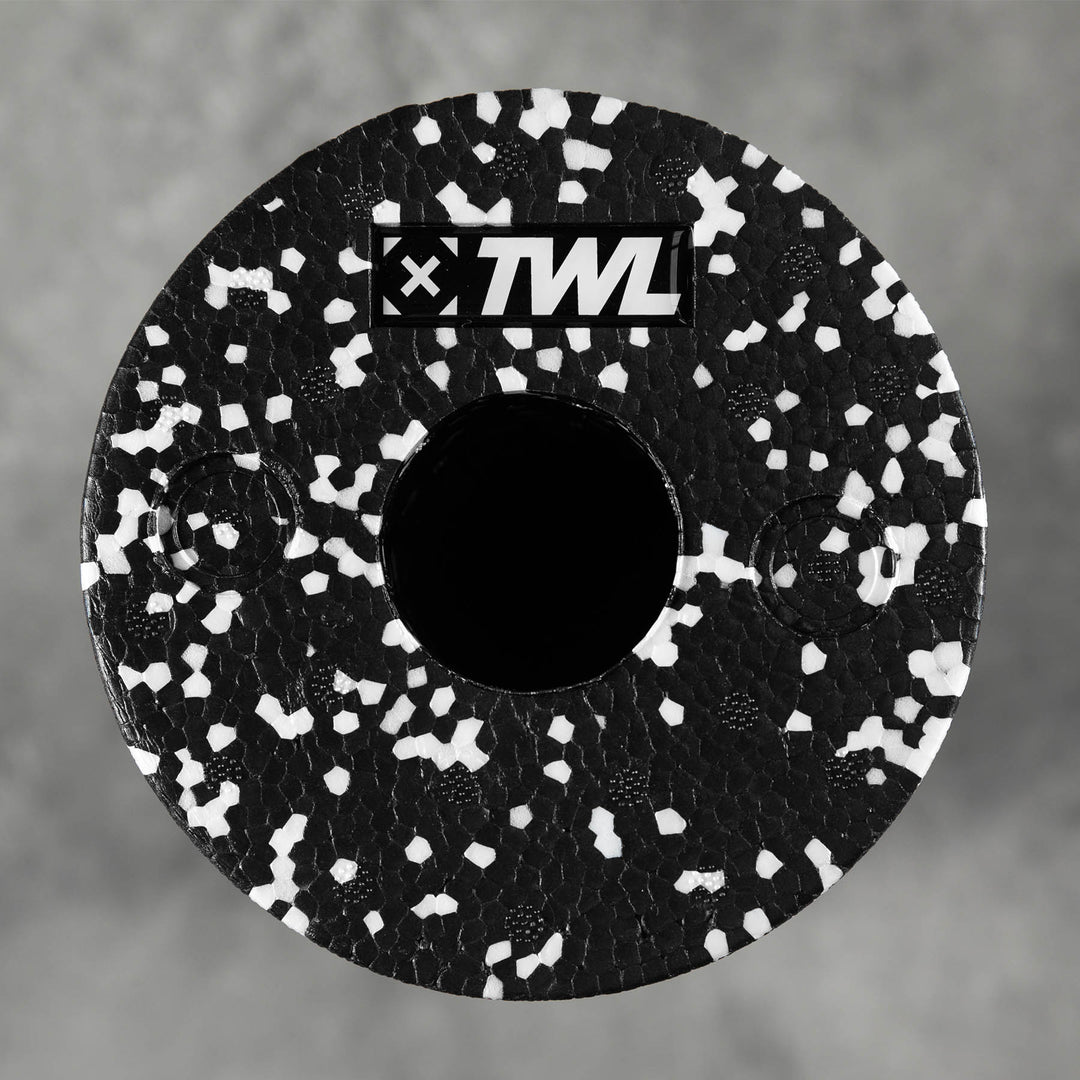 TWL - FOAM ROLLER - BLACK/WHITE - 45cm