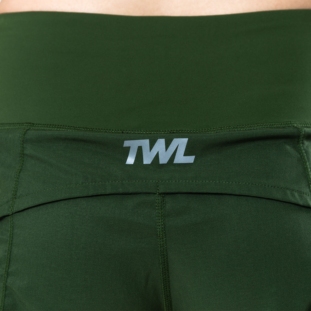 TWL - Women's Motion Shorts - DARK KHAKI