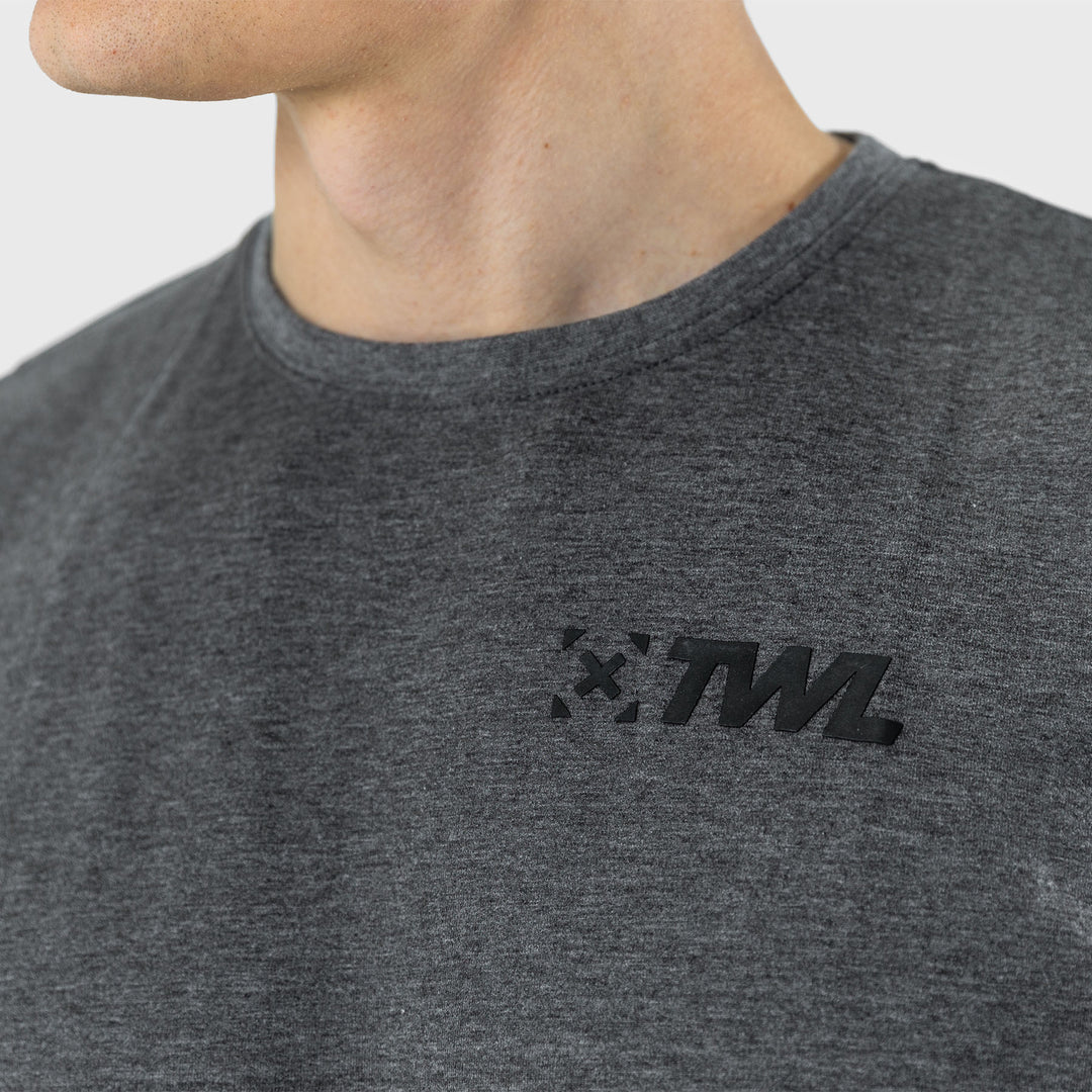 TWL - MEN'S EVERYDAY MUSCLE TANK 2.0 SL - CHARCOAL MARL/BLACK