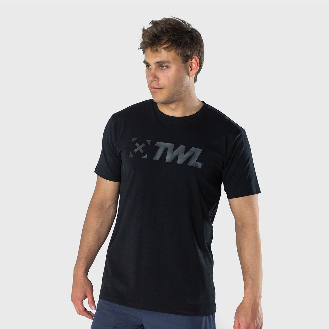 TWL - MEN'S EVERYDAY T-SHIRT 2.0 - TRIPLE BLACK