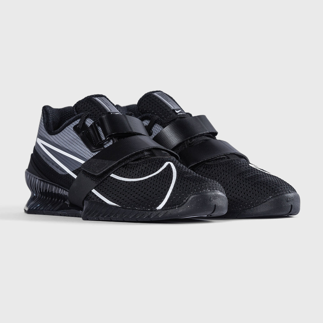 Nike - Romaleos 4 Weightlifting Shoes - BLACK/WHITE-BLACK