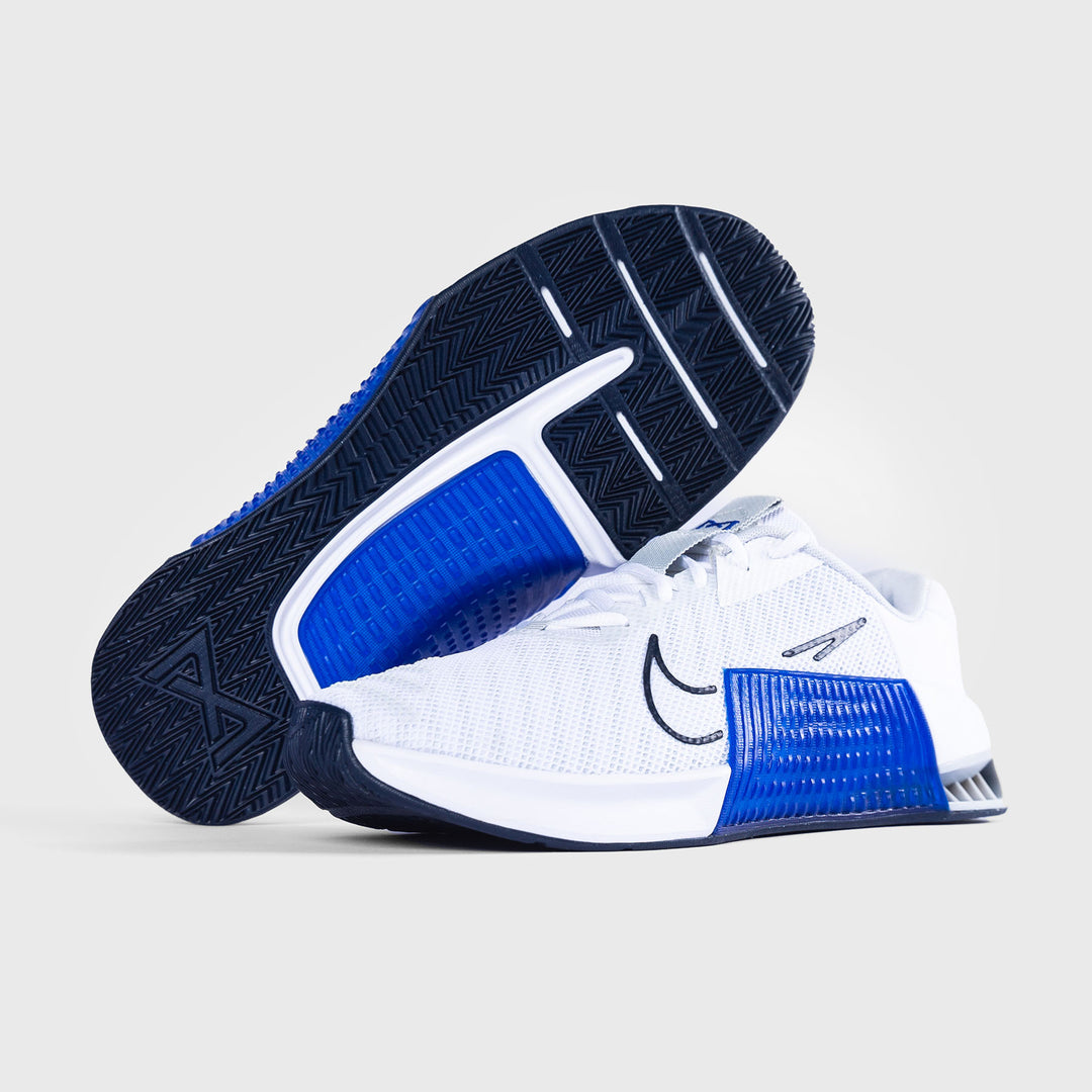 Nike - Metcon 9 Men's Training Shoes - WHITE/PURE PLATINUM-RACER BLUE-OBSIDIAN