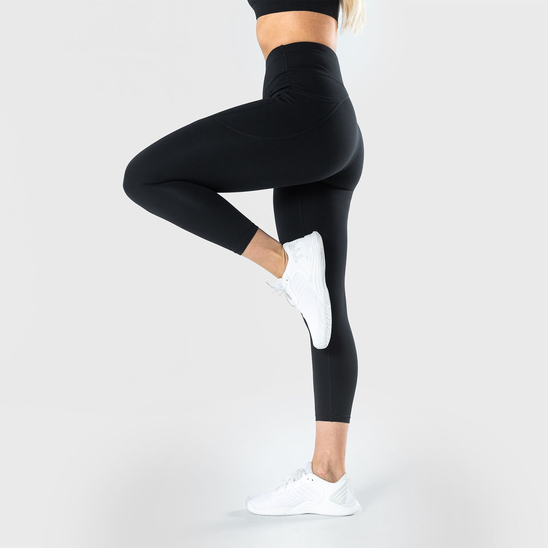 Buy adidas Black Performance Training Essentials High-waisted 7/8 Leggings  from Next Luxembourg