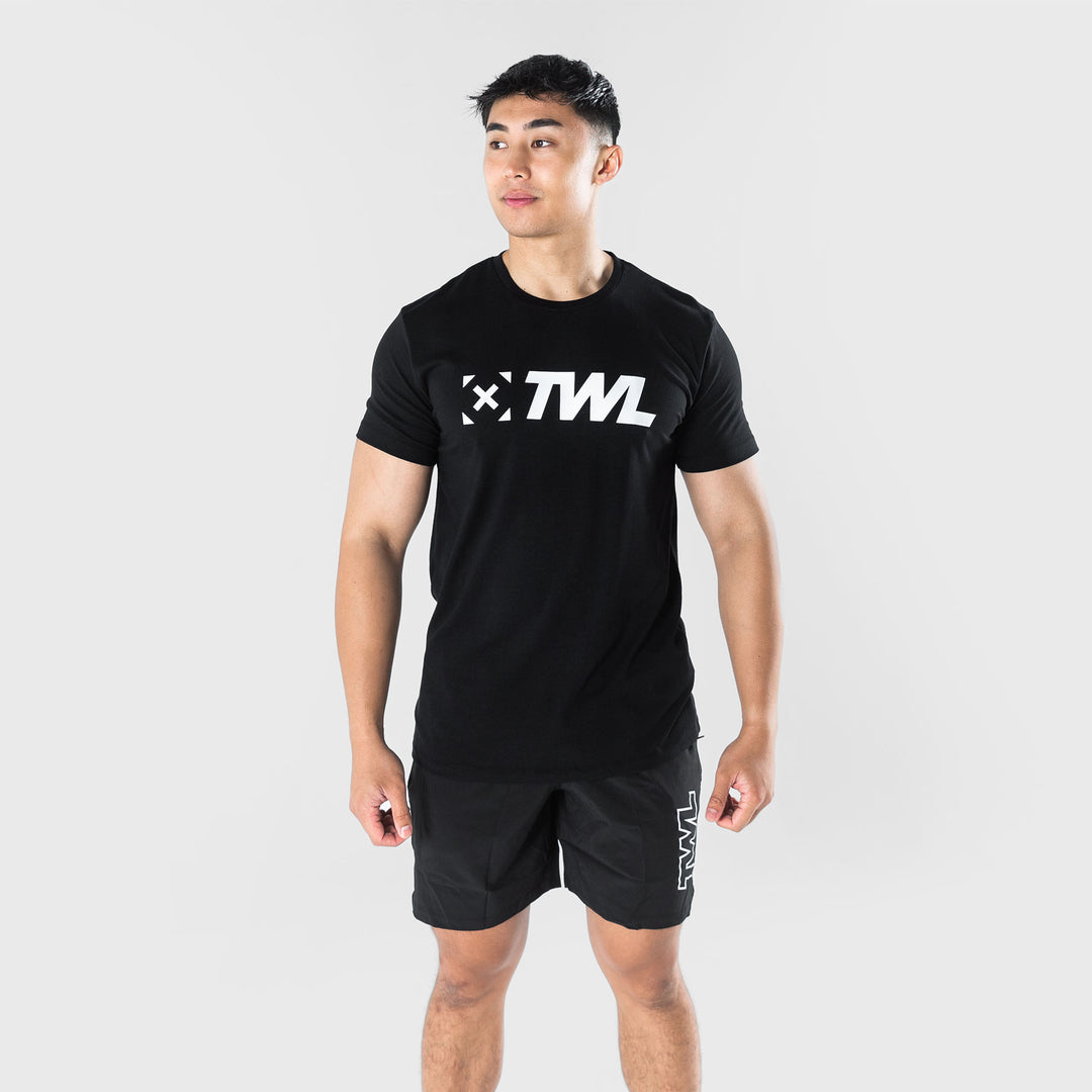 TWL - Men's Everyday T-Shirt 2.0 - BLACK/WHITE