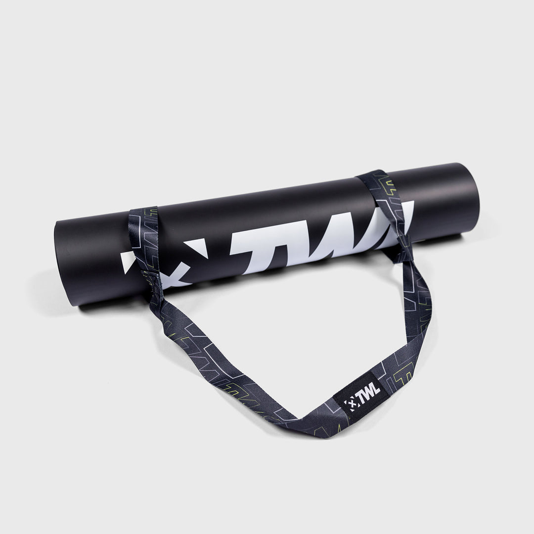 TWL - EVERYDAY EXERCISE & YOGA MAT - 4mm - BLACK/WHITE