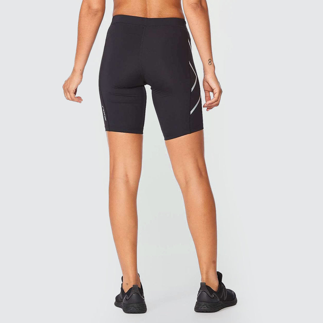 2XU - Women's Core Compression Shorts - Black/Silver