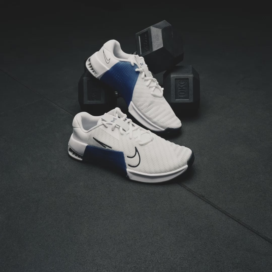 Nike - Metcon 9 Men's Training Shoes - WHITE/PURE PLATINUM-RACER BLUE-OBSIDIAN