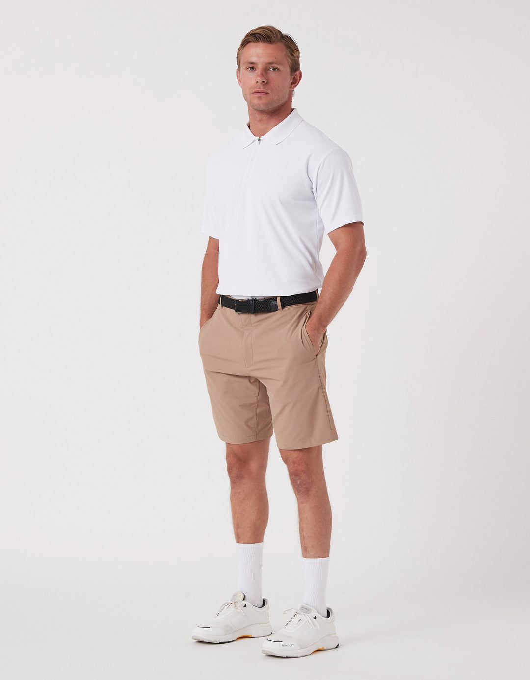 REC GEN - Men's DriForm Golf Short Dk - Tan