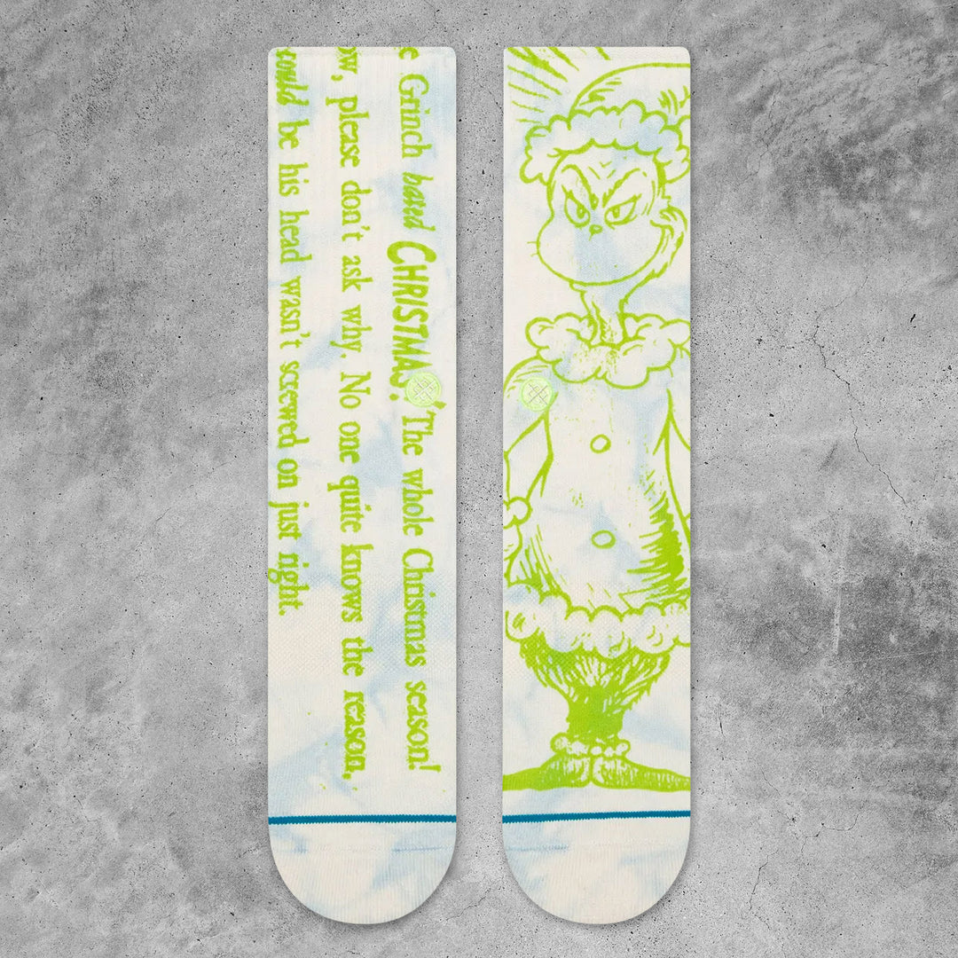 STANCE - MERRY GRINCHMAS - OFF WHITE