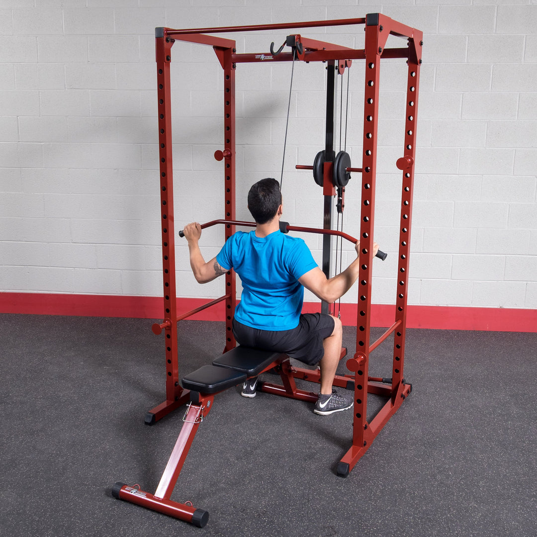 Lat Attachment for BFPR100R Best Fitness Power Rack (rack not included)