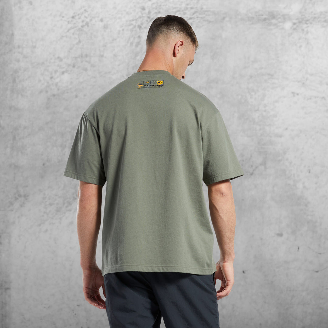 Reebok - Men's Jurassic World T-Shirt - HUNTER GREEN