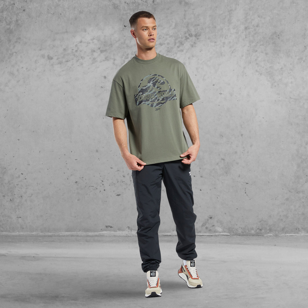Reebok - Men's Jurassic World T-Shirt - HUNTER GREEN