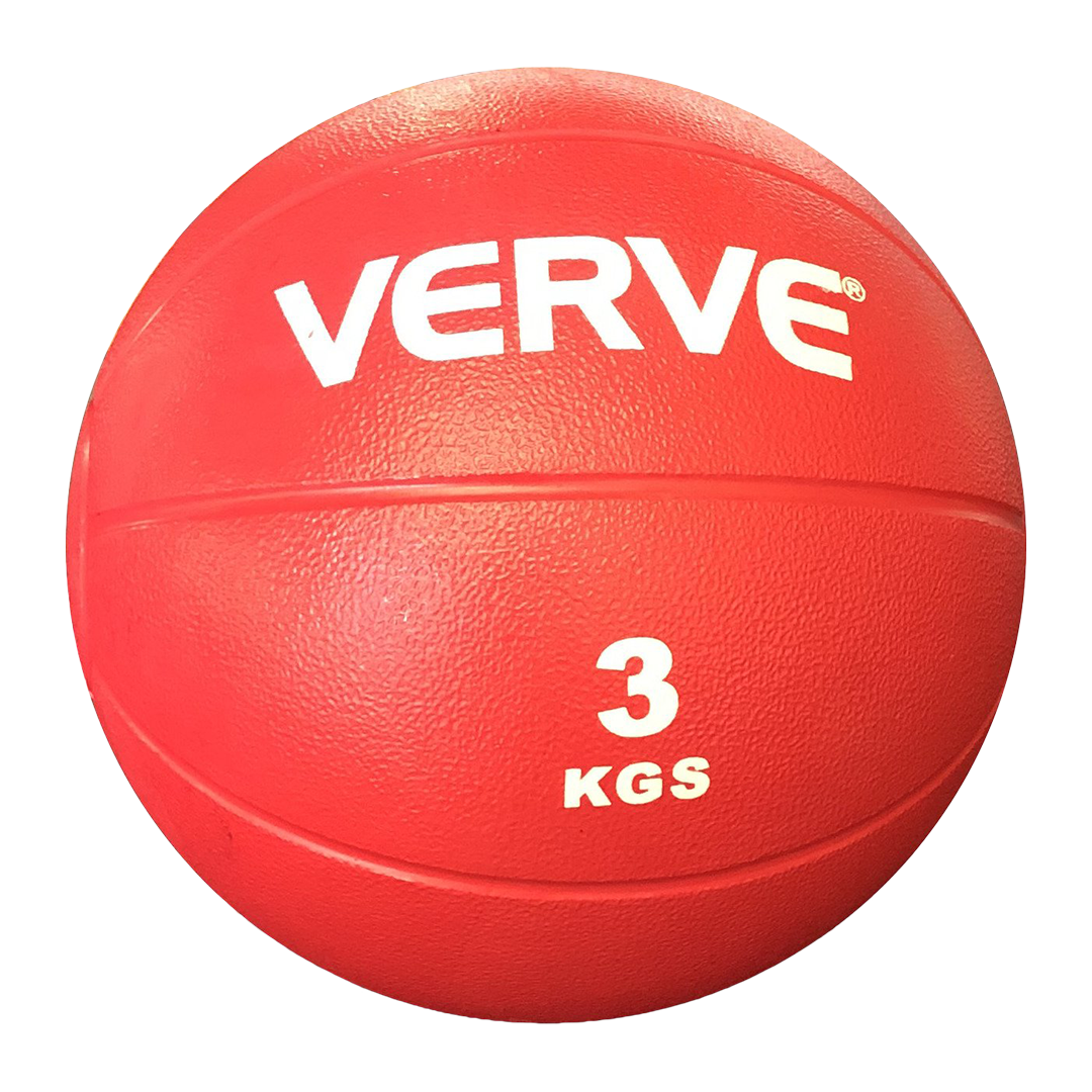 VERVE- Medicine Ball - 3kg - Red