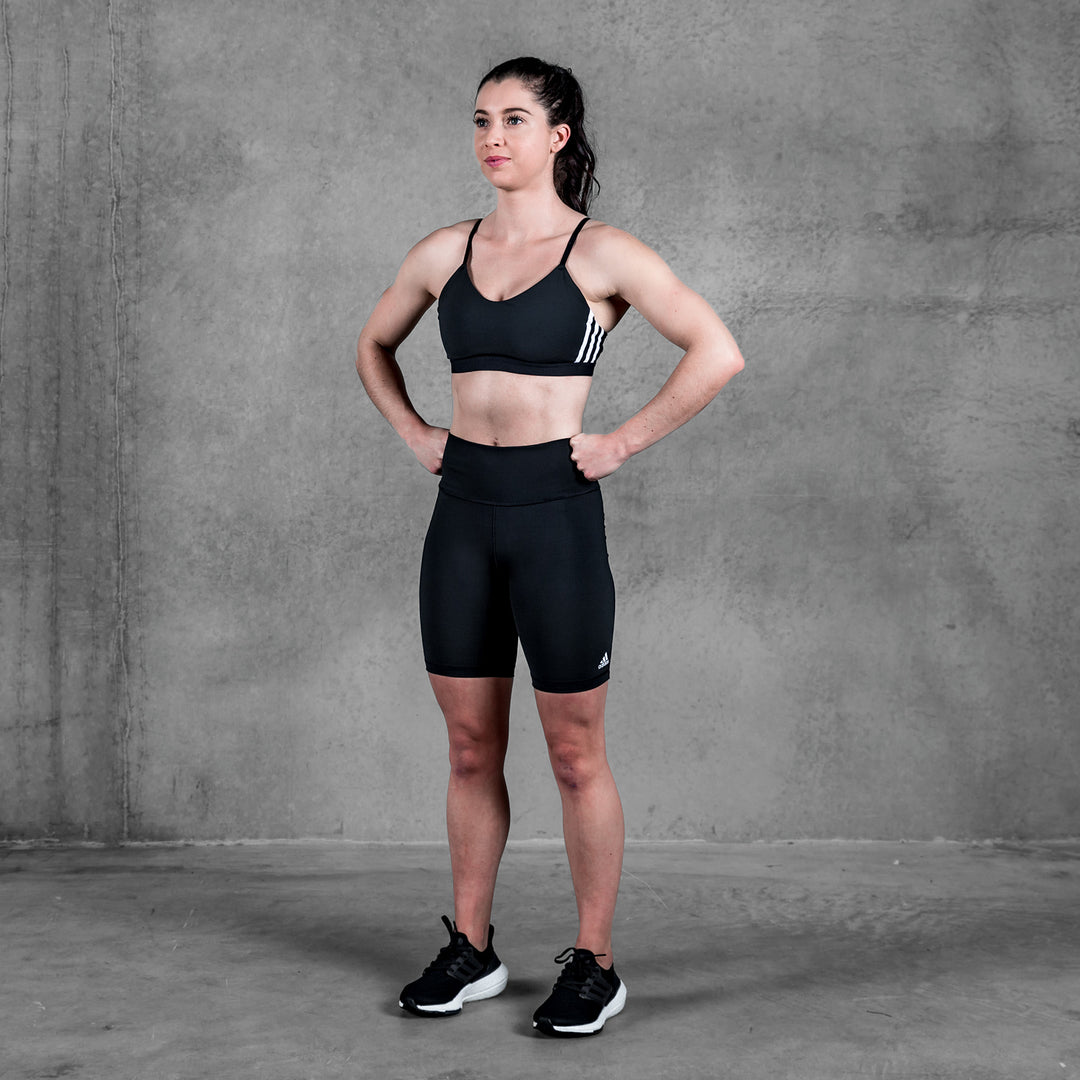 ADIDAS - WOMEN'S BELIEVE THIS 2.0 SHORT TIGHTS - BLACK – The WOD Life