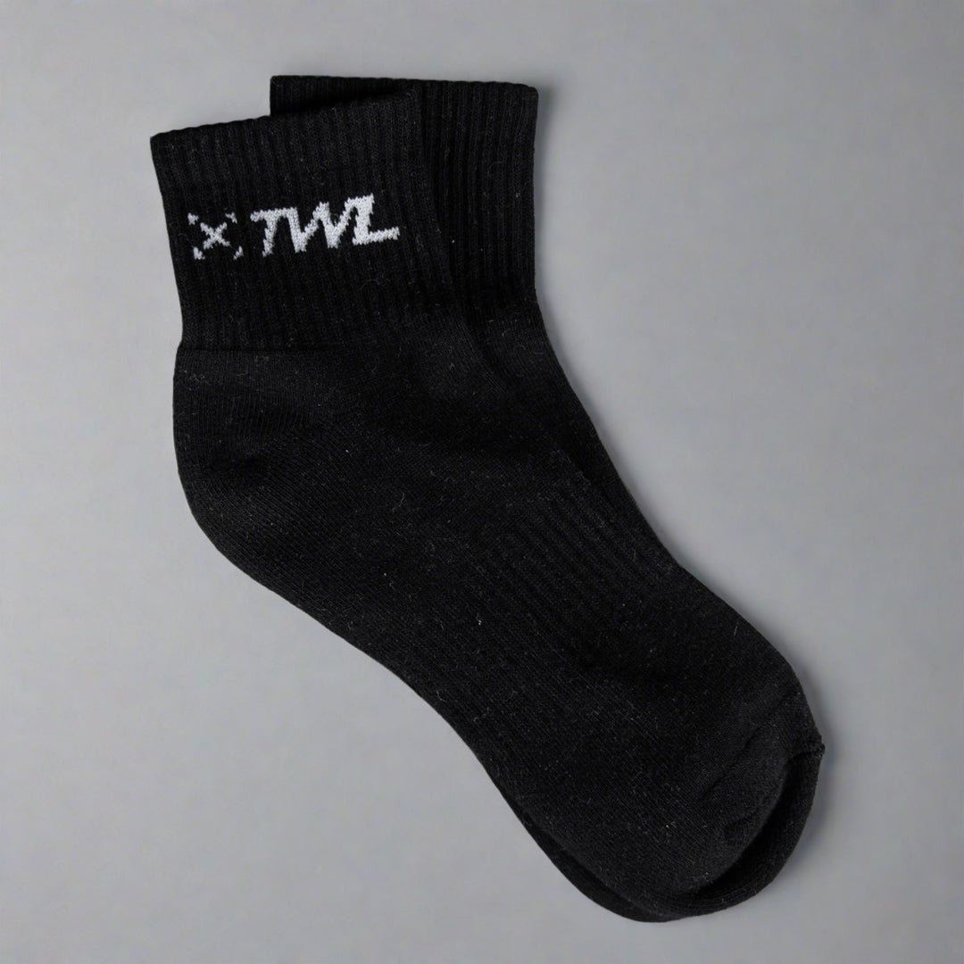 TWL - EVERYDAY ANKLE SOCKS - 3PK - BLACK/WHITE/CHARCOAL MARL