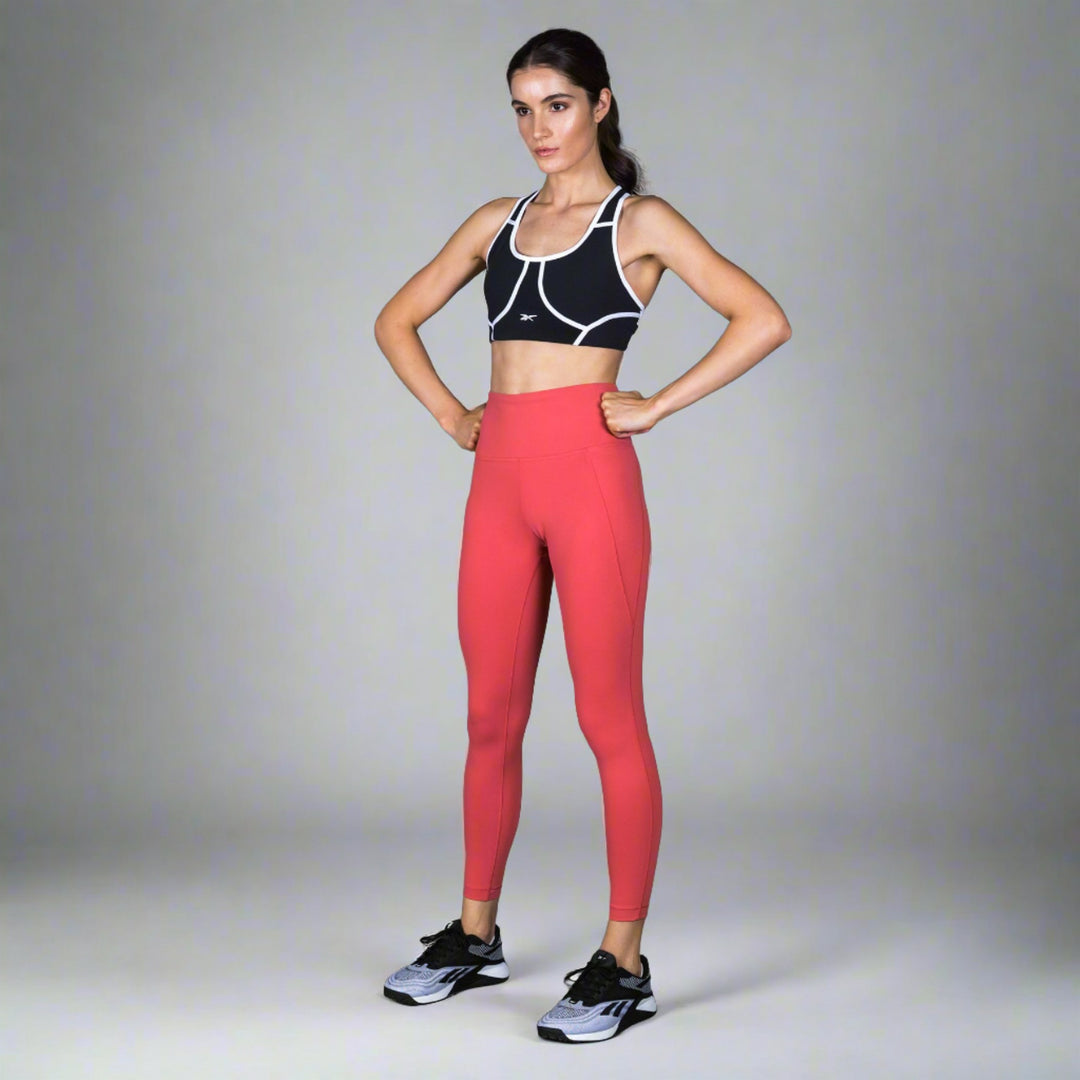 Reebok - Women's Lux High-Waisted Tights - Rhodonite