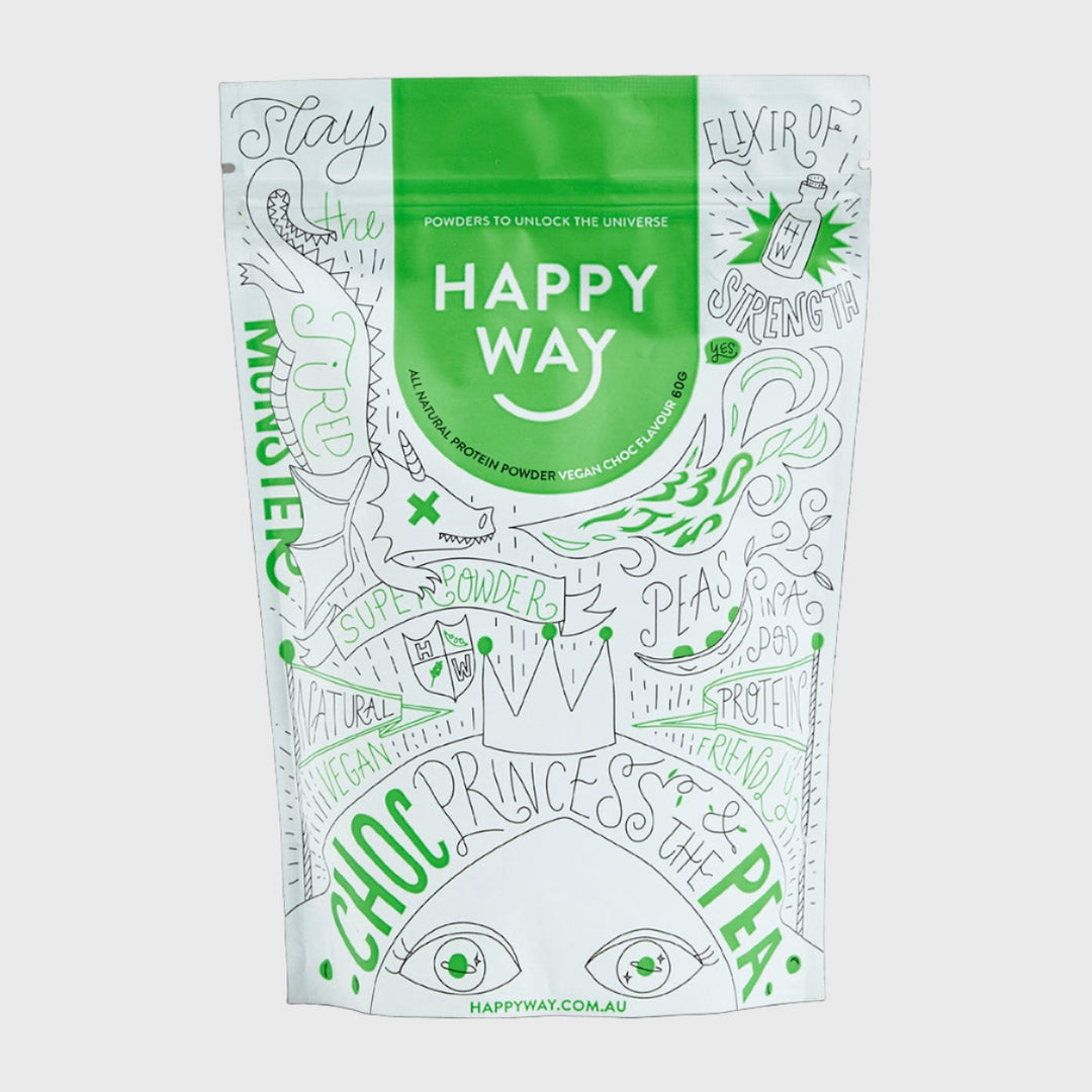 Happy Way - Vegan Protein Powder Sample Pack 60 g