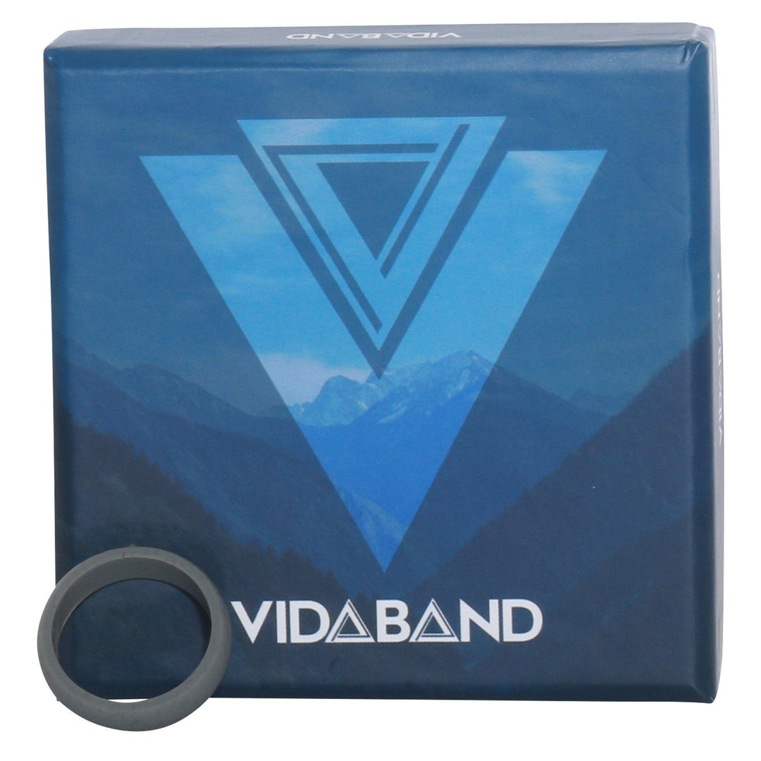 Accessories - Vidaband Silicone Ring - Grey - Men's