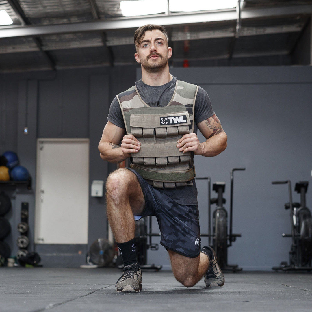 Conditioning - The WOD Life - Weight Vest - 30Kg - Camo