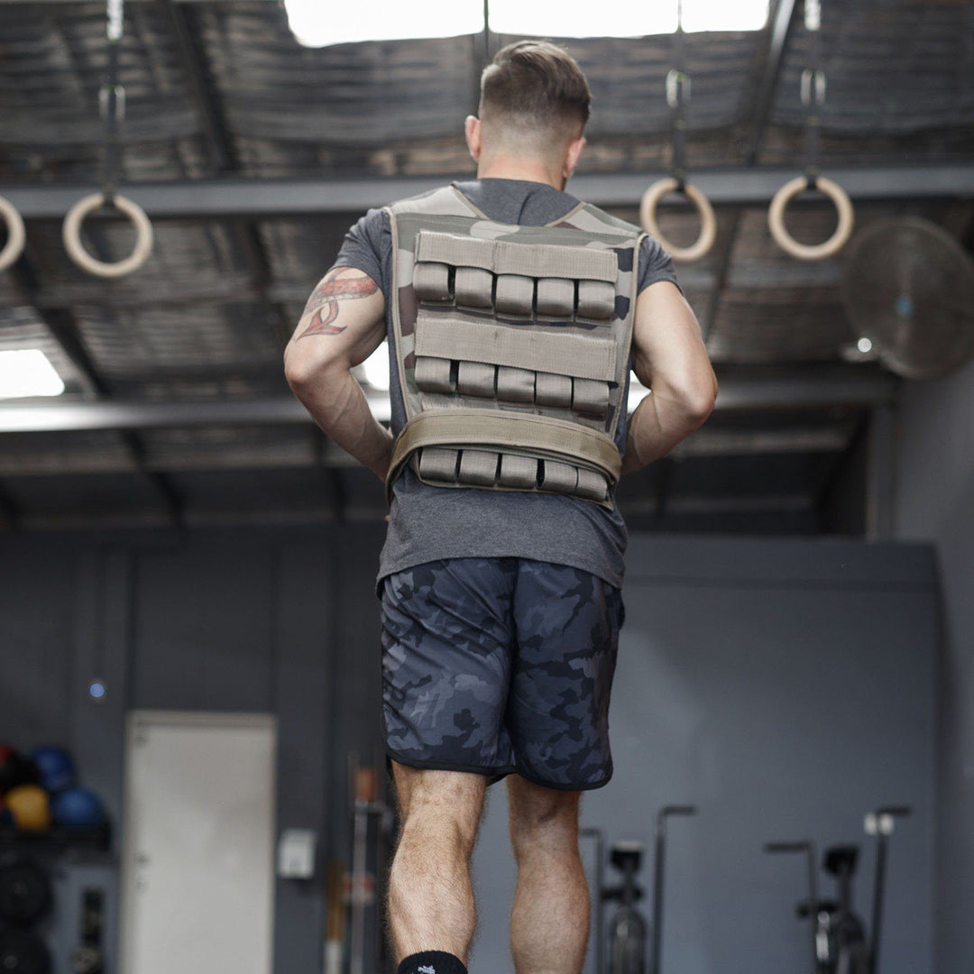 Conditioning - The WOD Life - Weight Vest - 30Kg - Camo
