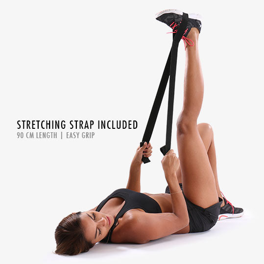 PTP - FASCIA RELEASE ROLLER - LARGE + STRETCHING STRAP