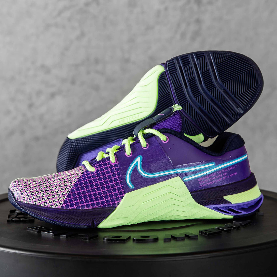 Nike - Metcon 8 AMP Training Shoes - DEEP PURPLE/BALTIC BLUE-BARELY VOLT