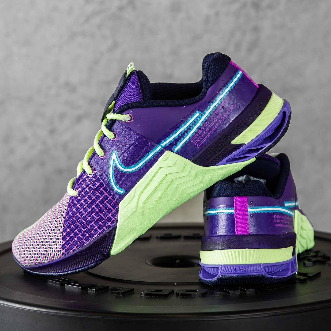 Nike - Metcon 8 AMP Training Shoes - DEEP PURPLE/BALTIC BLUE-BARELY VOLT