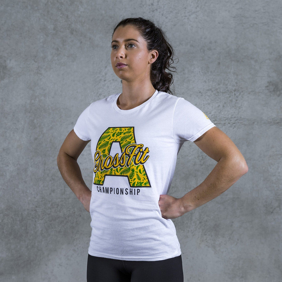 Women's Apparel - Reebok - Australian CrossFit Champs Women's T-shirt - White
