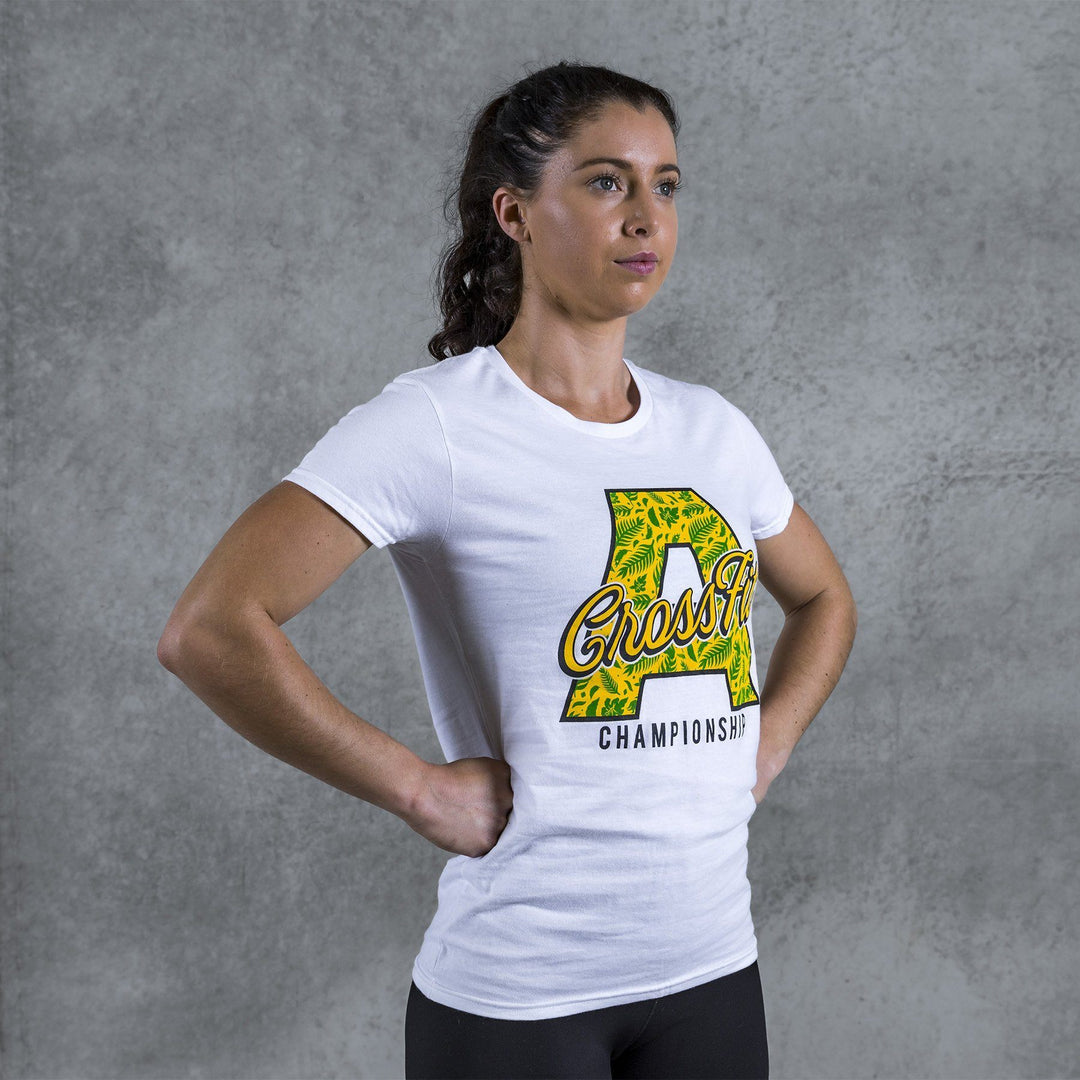 Women's Apparel - Reebok - Australian CrossFit Champs Women's T-shirt - White